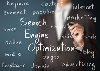 Search Engine Optimization Wordmap